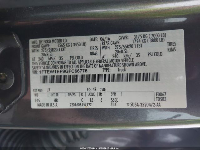 Ford F-150 Lariat Image 11